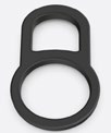 Lock Vibrator Black - Cock Rings