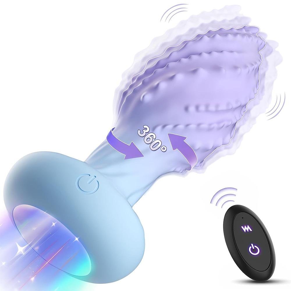 TB-A274 Rotating and Vibrating Anal Plug