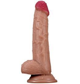 Realistic Dildo with Balls 180mm - Realistic