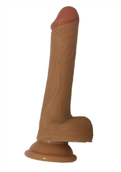 22cm Dual-Layer Liquid Silicone Dildo
