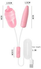 Sucking and Licking Vibrating Egg - Suction