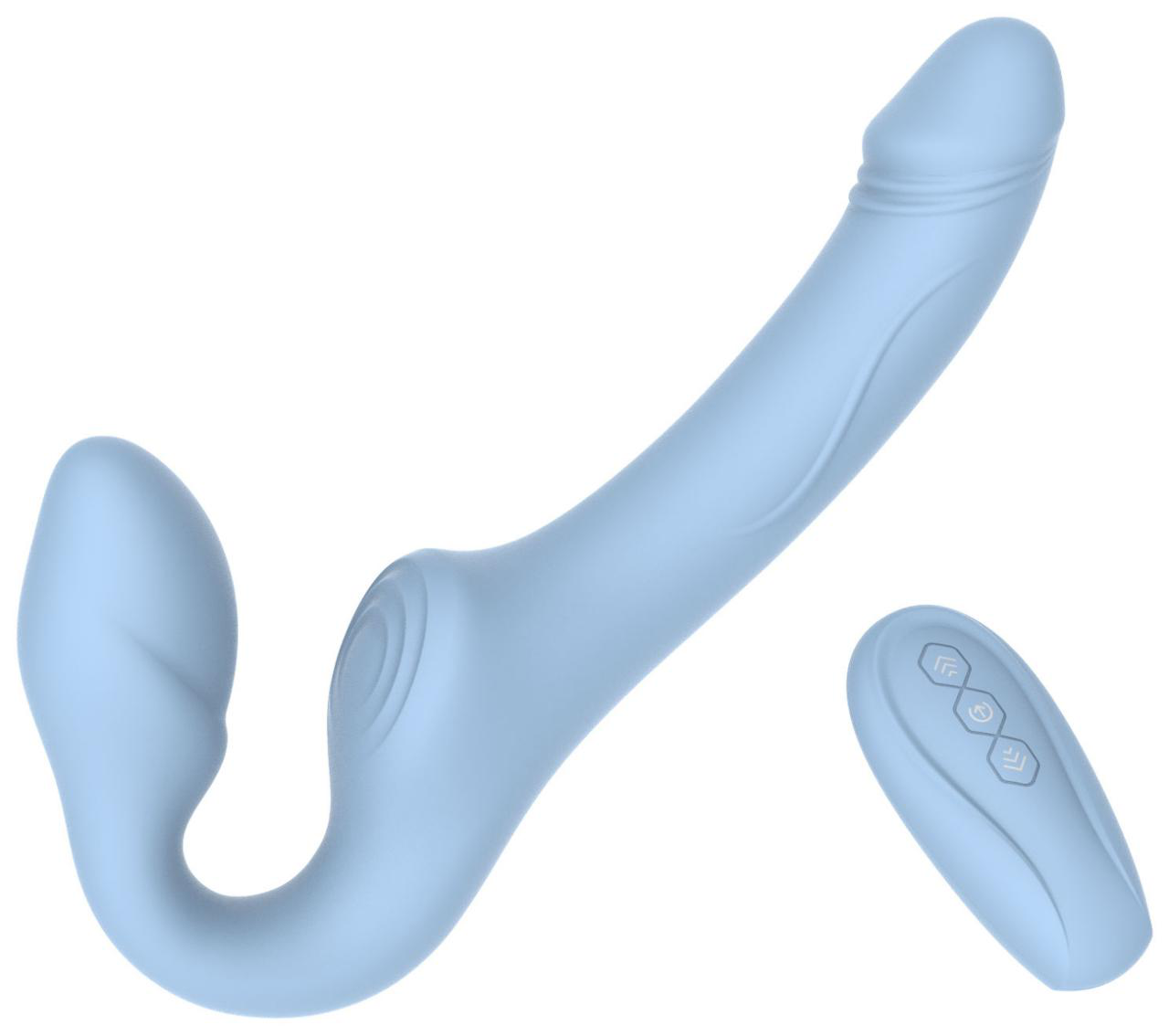 Lara Tapping & Vibrating Strap-less Vibrator