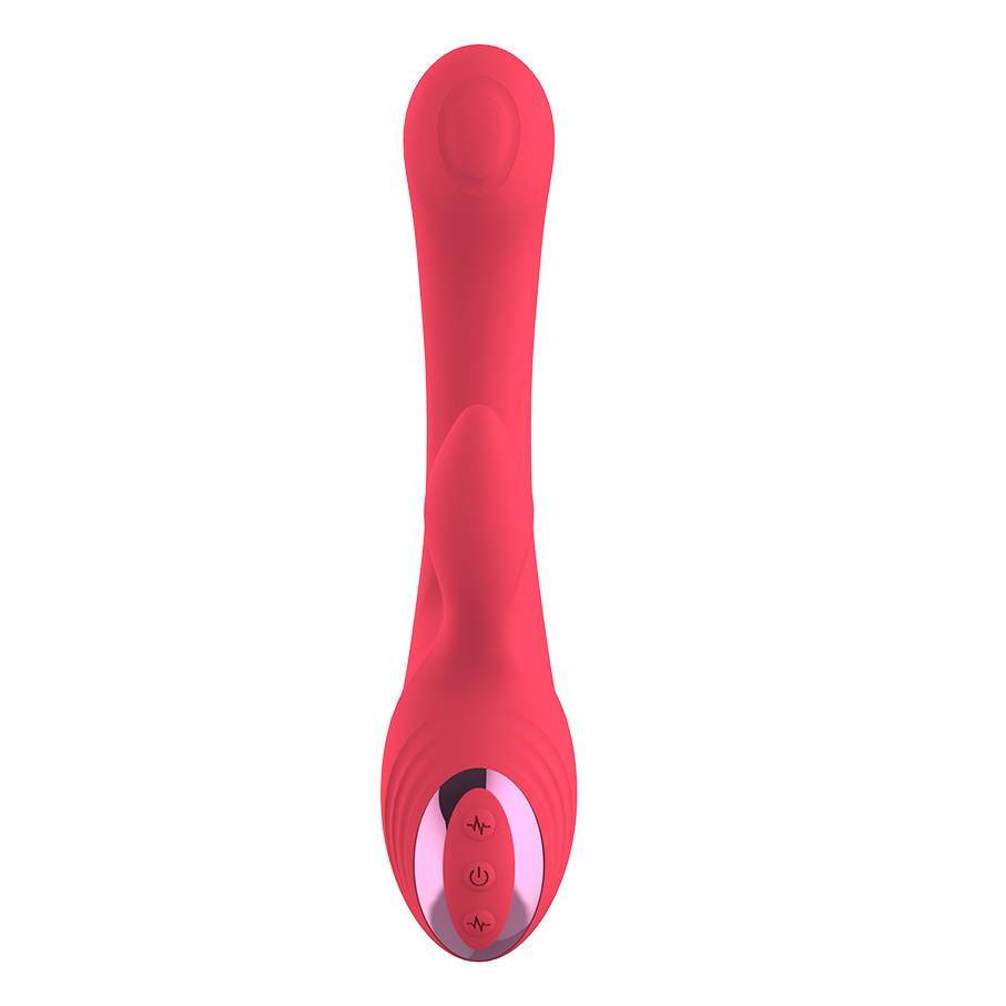 10-Pattern Vibrating & 5-Pattern Flapping Clitoral Stimulator