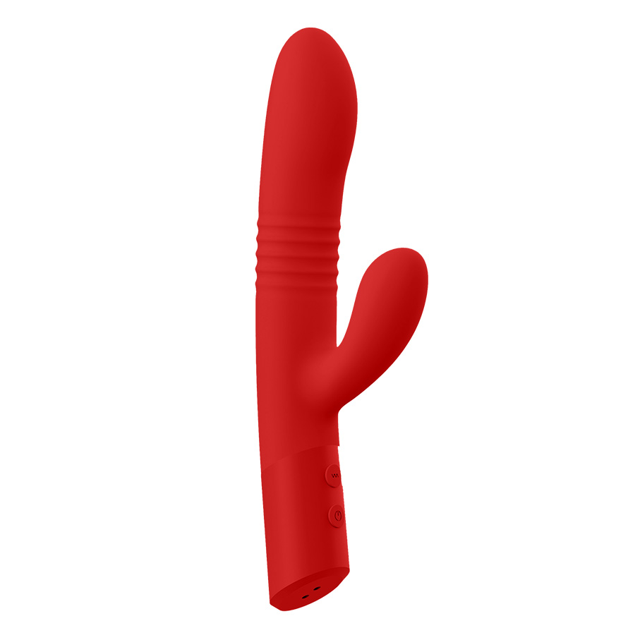 Vibrator with Thrusting Function