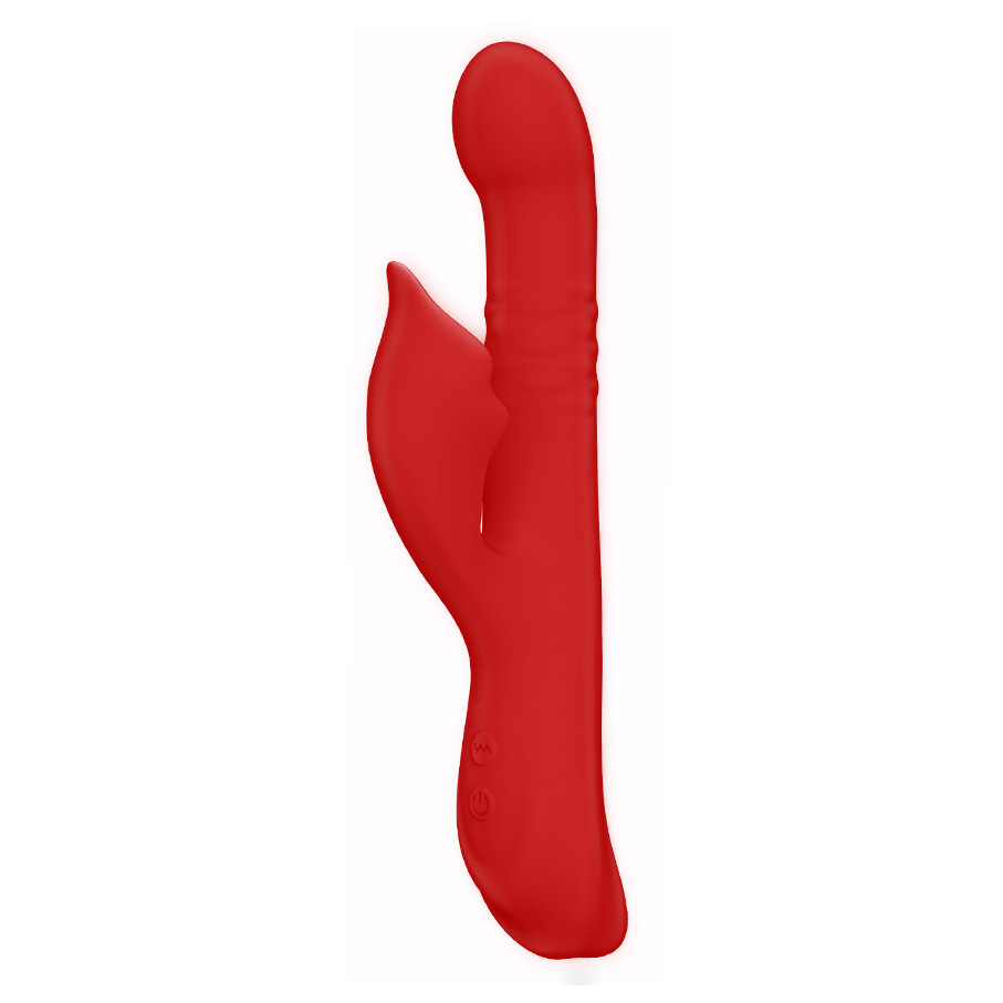 Vibrator with Come-Hither Motion and Inflatable Function