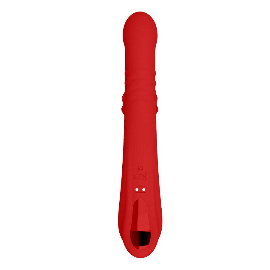 Vibrator with Come-Hither Motion and Inflatable Function