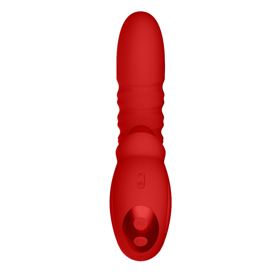 Vibrator with Thrusting and Rotating Beads