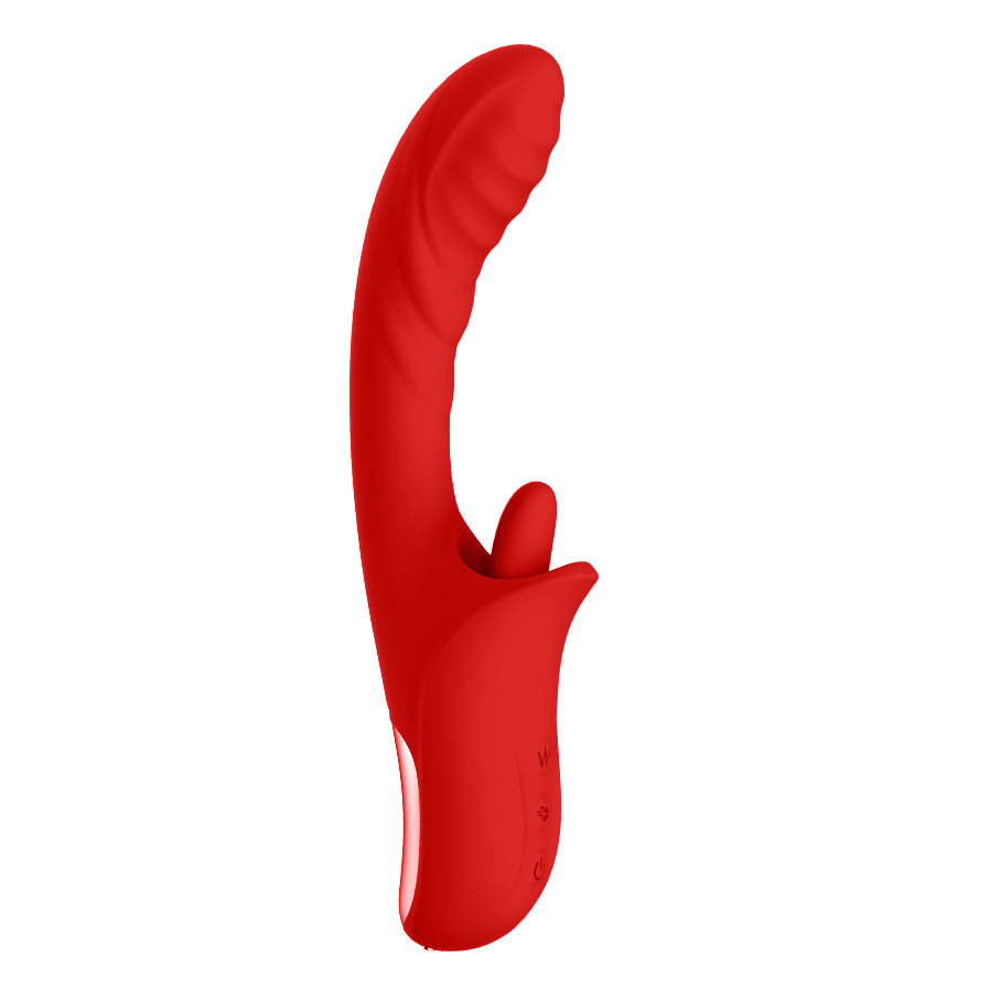 10-Pattern Vibrating & Licking Clitoral Stimulator
