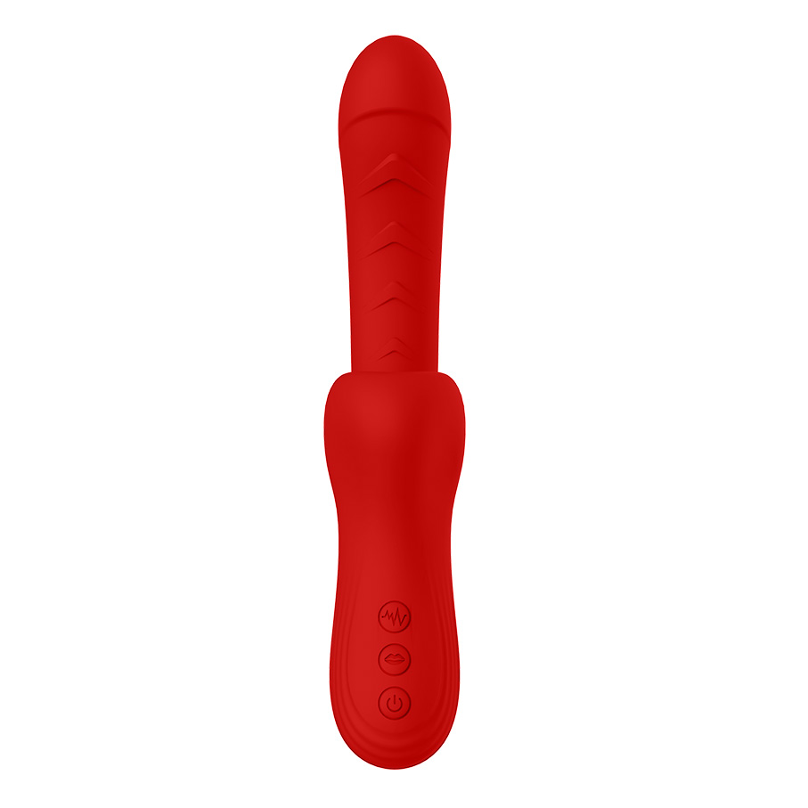 10-Pattern Vibrating & Licking Clitoral Stimulator