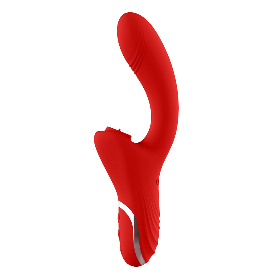 10-Pattern Vibrating & Licking Clitoral Stimulator