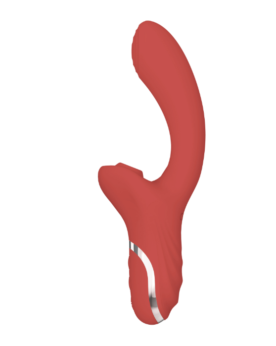 10-Pattern Vibrating & Sucking Clitoral Stimulator - Rabbit