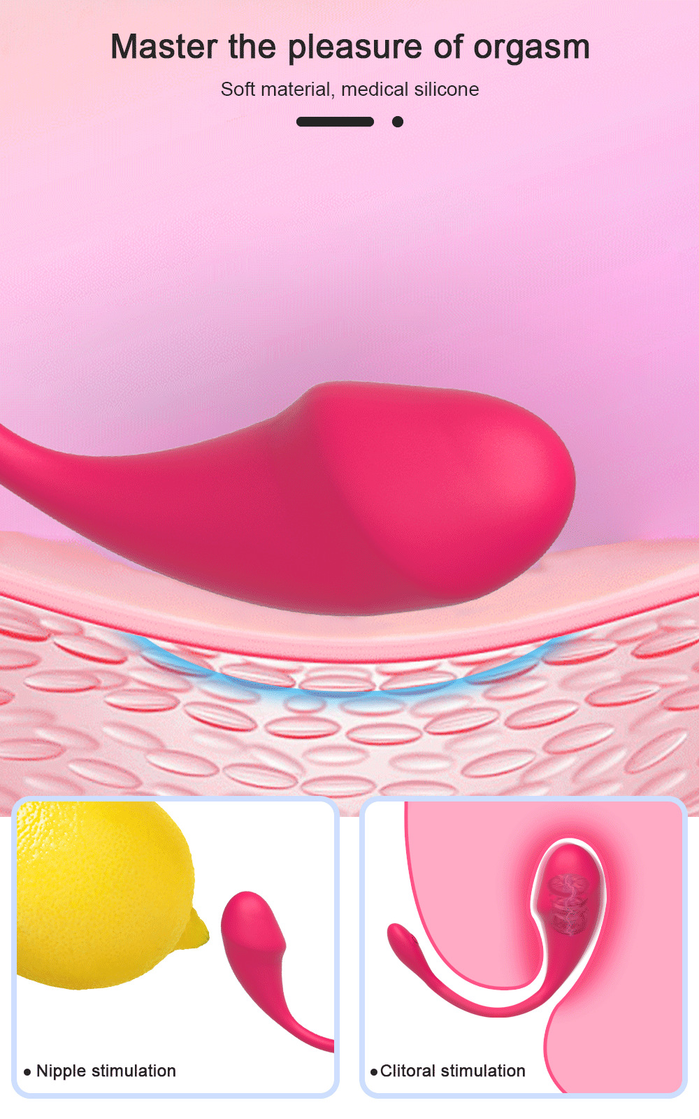 APP wireless vibrator remote control