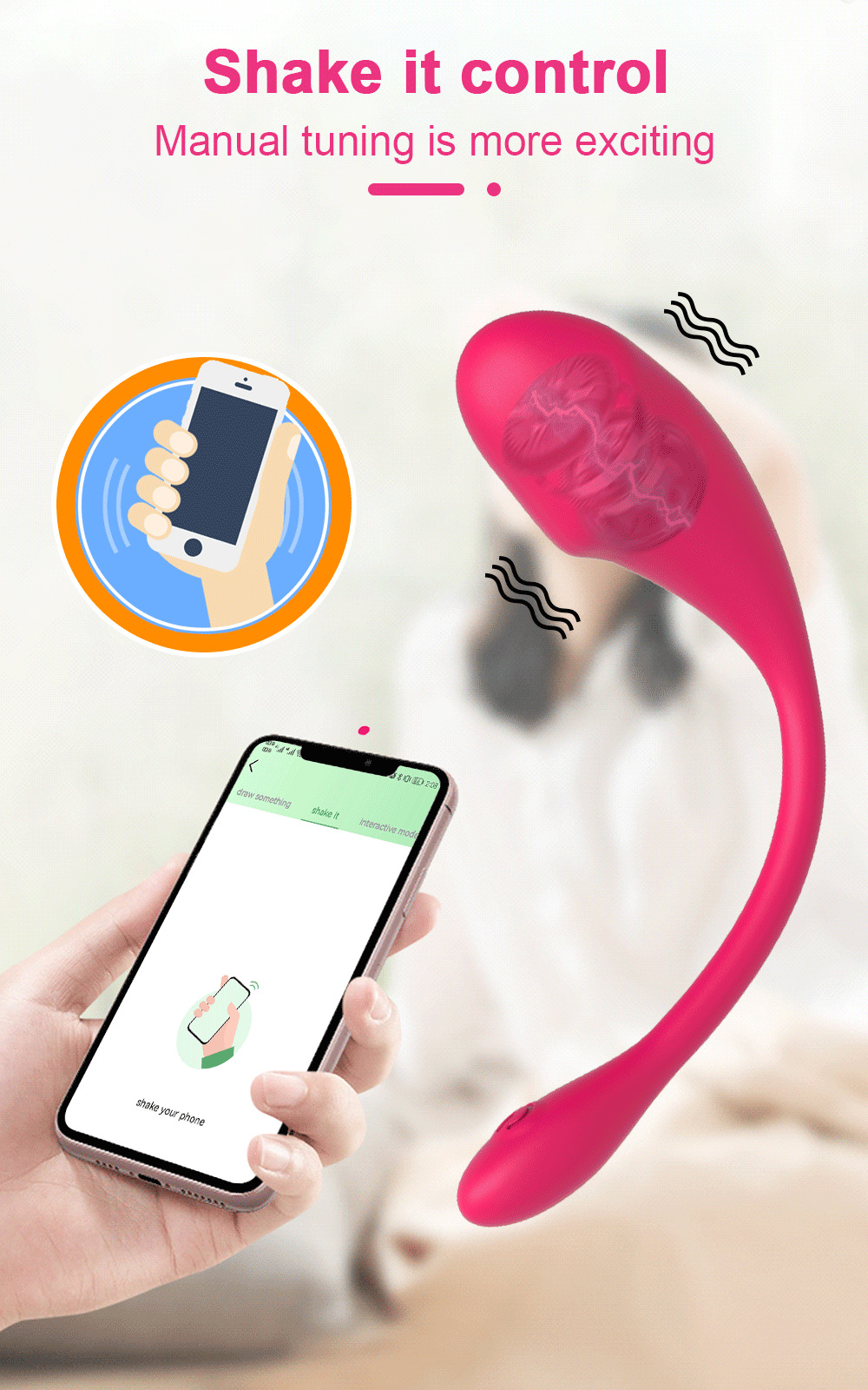 APP wireless vibrator remote control