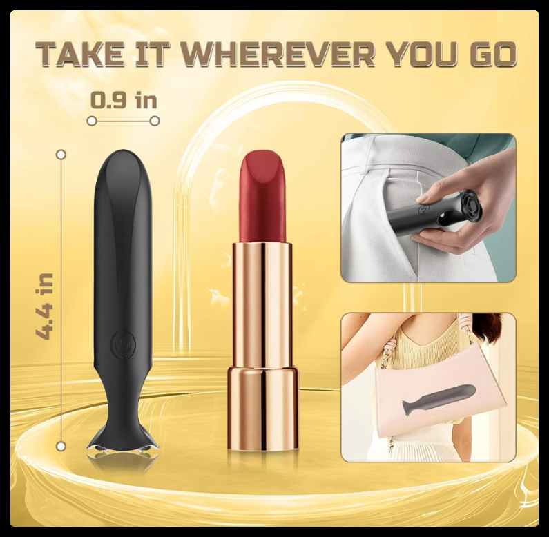 APP remote control bullet-shaped multi-frequency vibrator