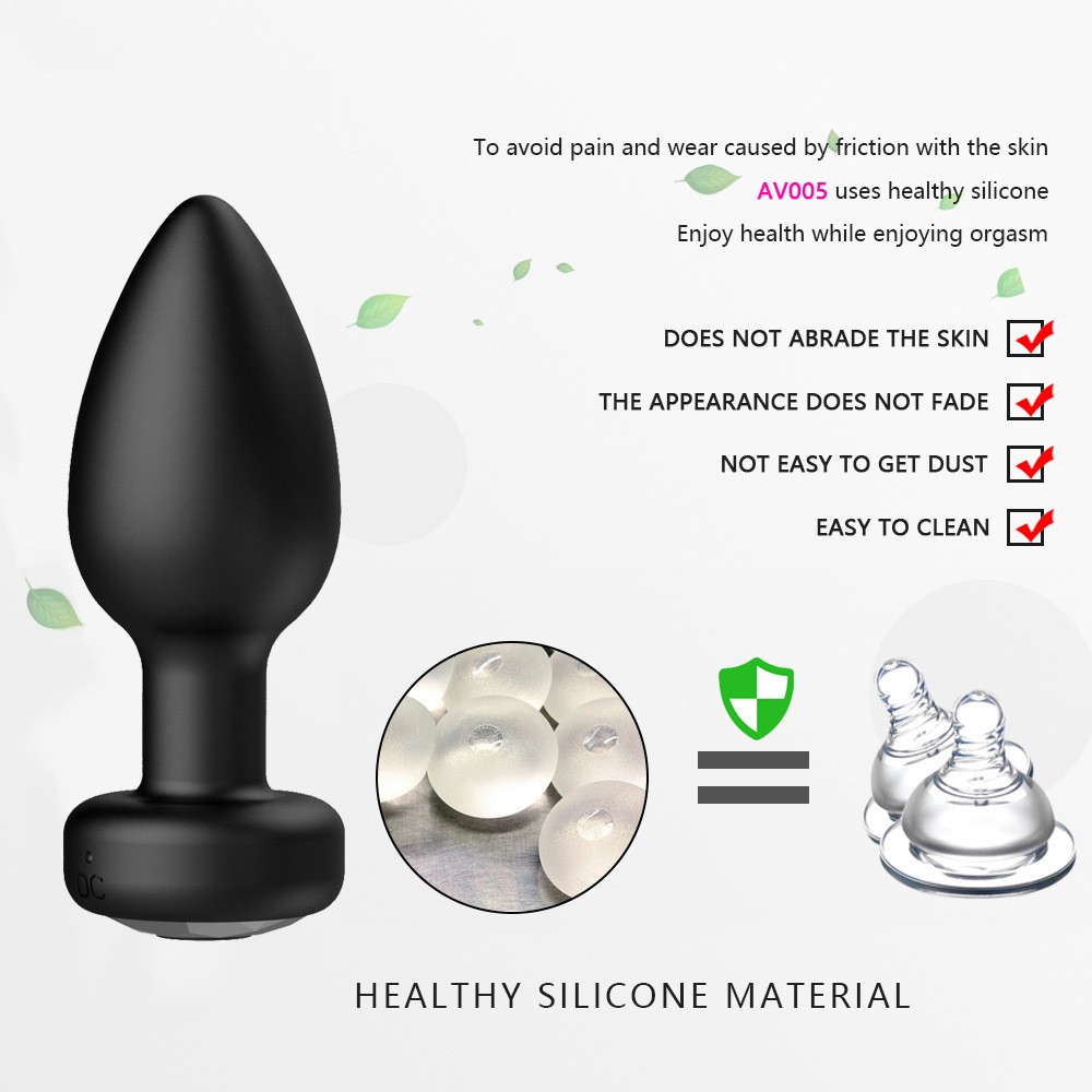Remote-controlled anal plug