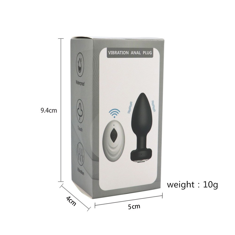 Remote-controlled anal plug